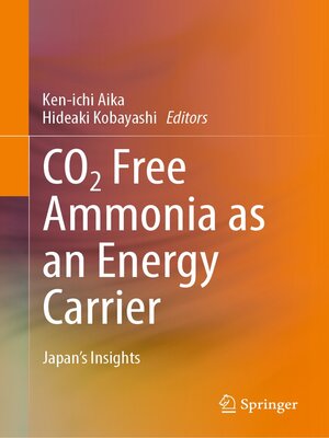 cover image of CO2 Free Ammonia as an Energy Carrier